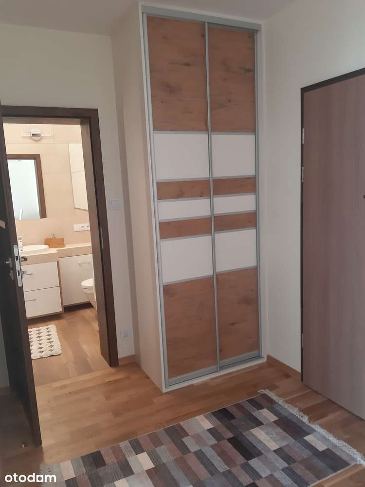 Nowoczesne 2-pokojowe mieszkanie z balkonem w Krakowie z klimatyzacją - Pełny obrazek: 4/11