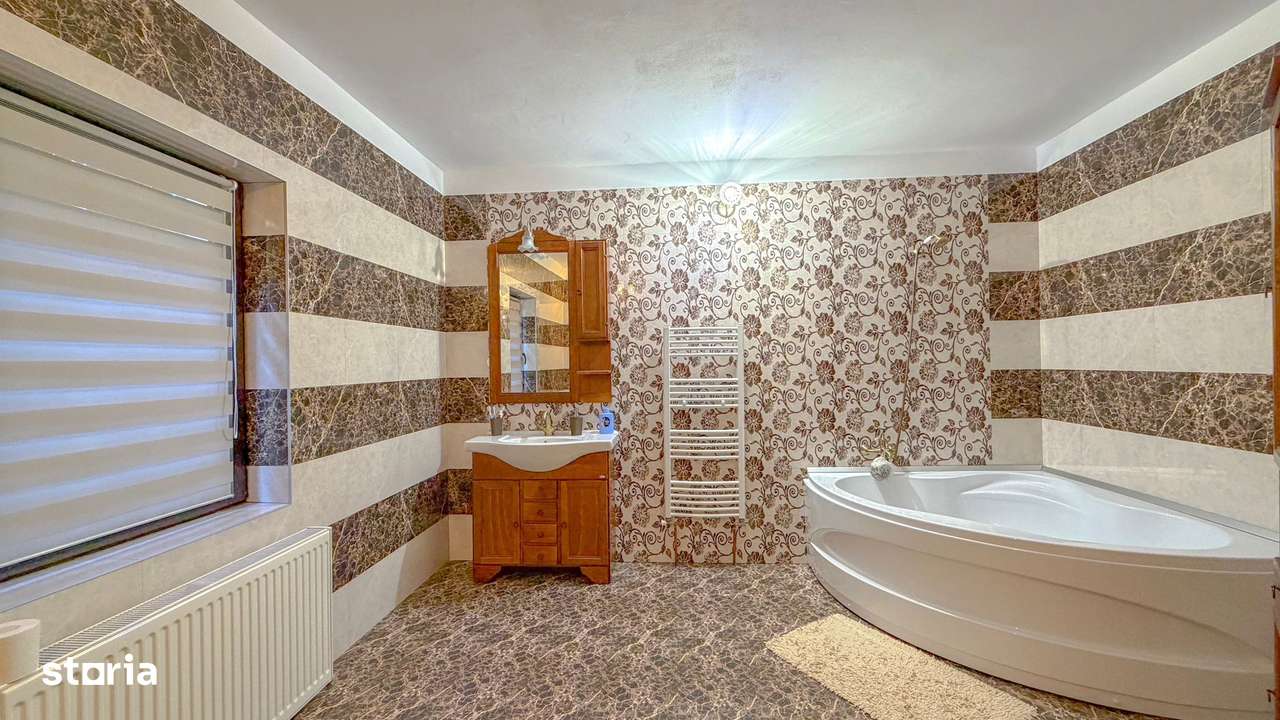 Casă spațioasă cu teren generos de 1200 mp Zonă de case noi-Tărlungeni-7