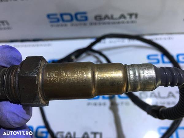 Senzor Nox / Sonda Lambda Audi A4 B7 2.0TFSI 200cp 2004 - 2008 COD : 06E 906 265 C / 06E906265C - 3