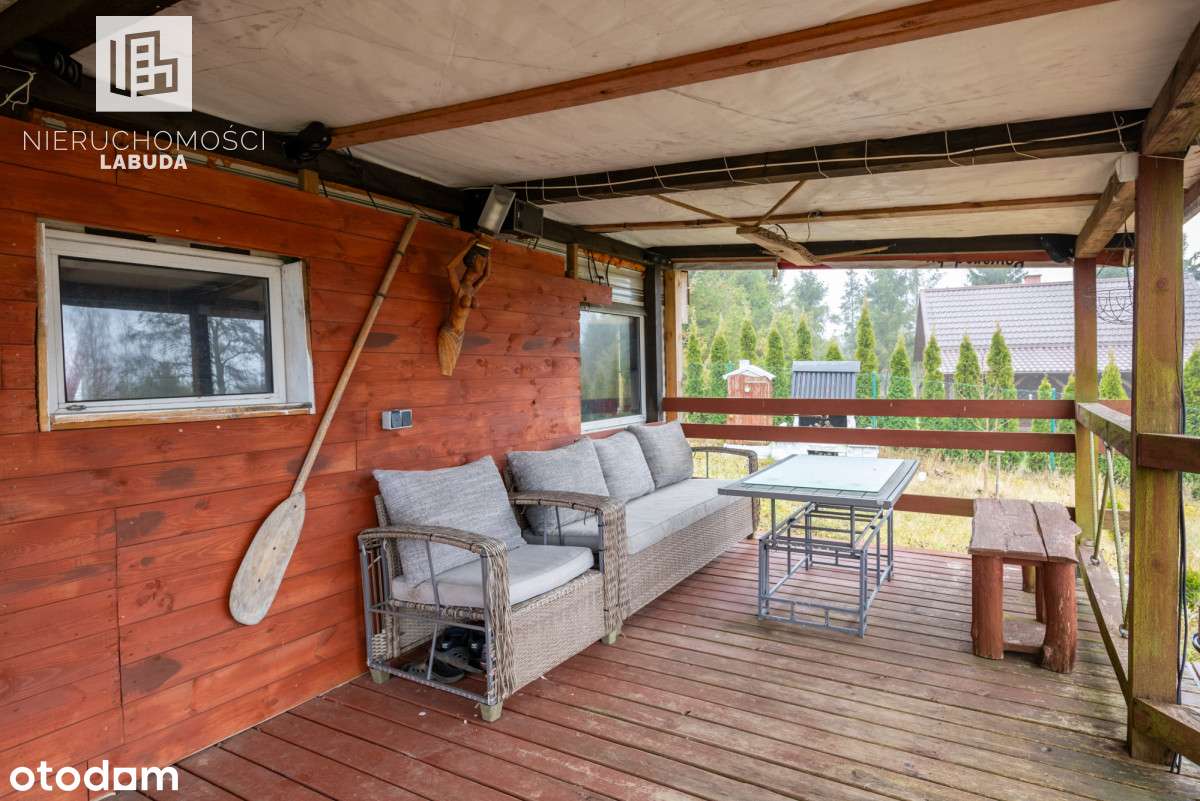 Działka rekreacyjna z domkiem – 5 minut od jeziora-15