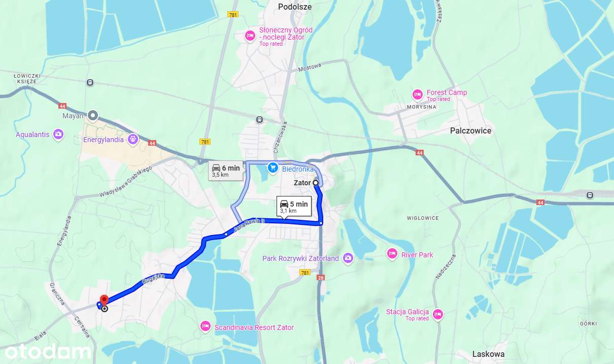 Działka budowlana 10 arów – Zator, ul. Malinowa - Pełny obrazek: 4/4