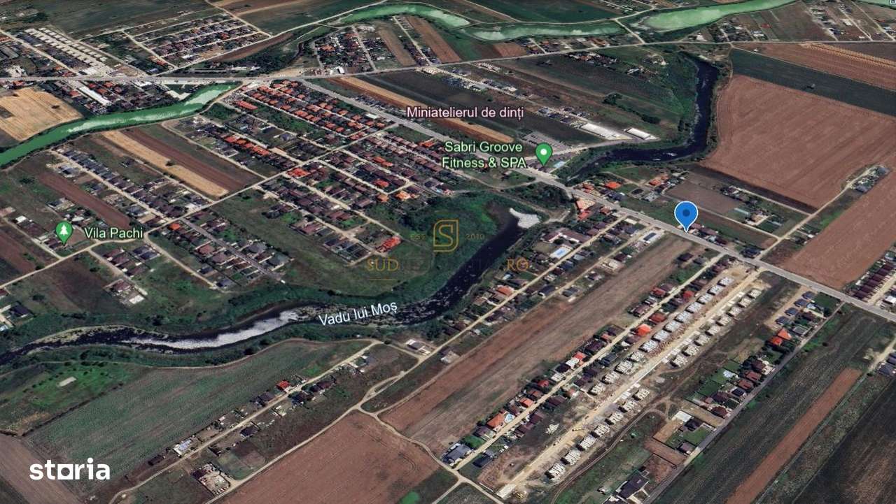 Teren 6000 mp, intravilan, P+2E, deschidere stradala, Berceni, Vidra-2