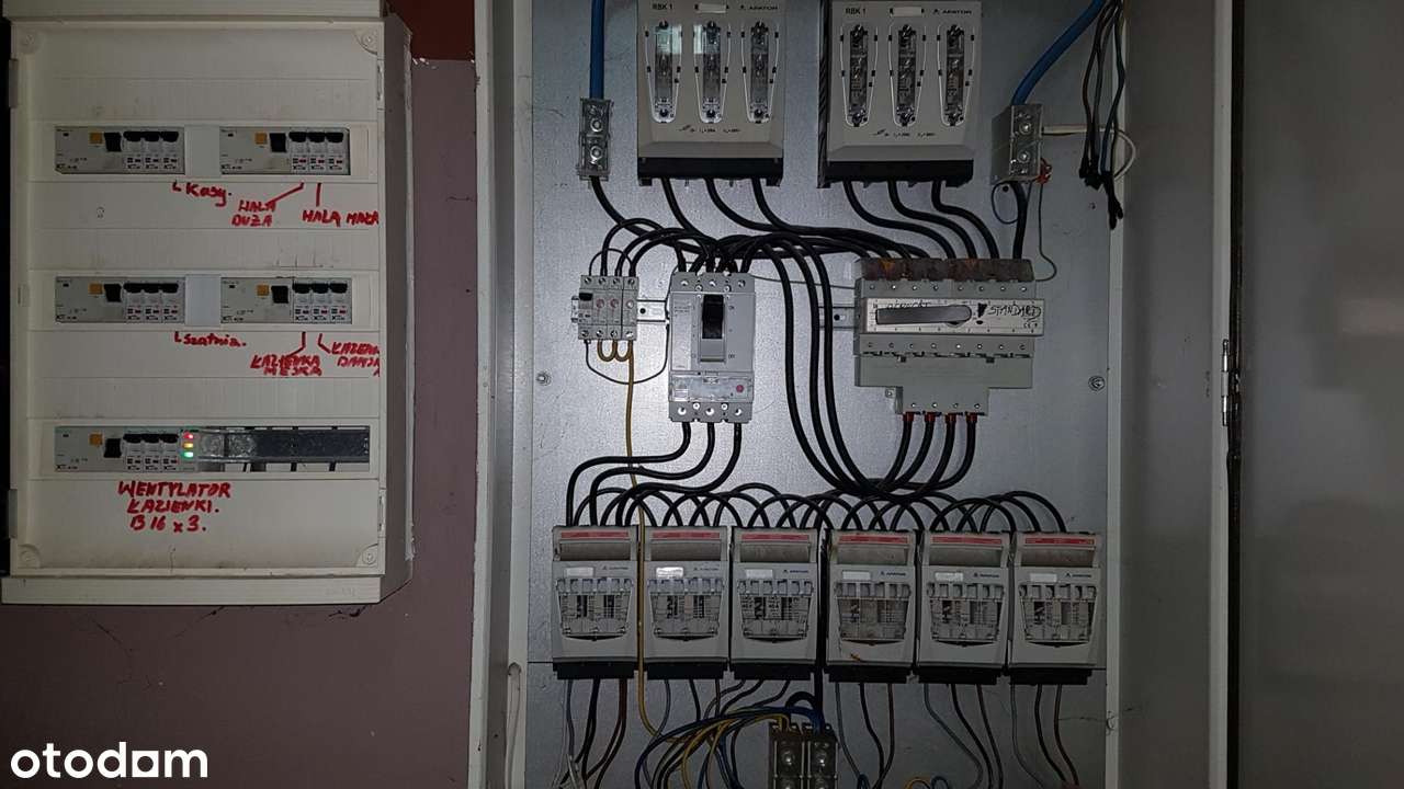 Nieruchomość 1,95 ha.Hala magazynowo -produkcyjna z parkingiem dla TIR-7