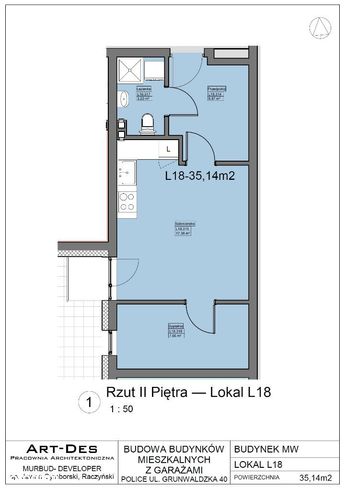 Police ul. Grunwaldzka - mieszkanie L18