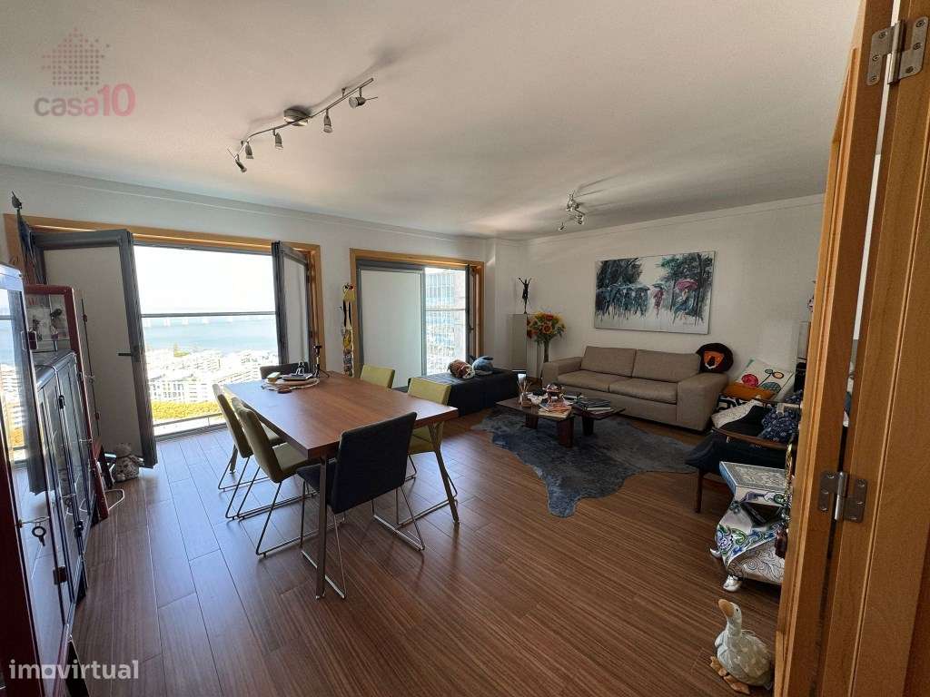 Vende-se T2 com vista rio no Parque das Nações, Lisboa - Grande imagem: 3/20