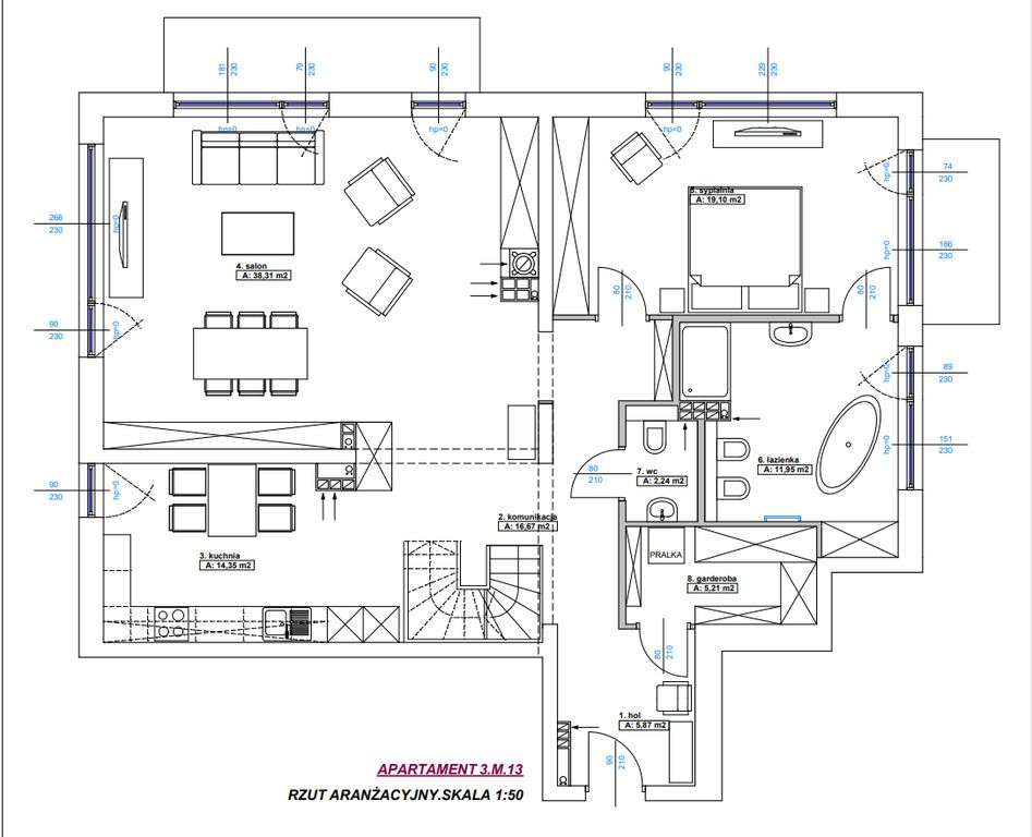 Jedyne takie mieszkanie - wyjątkowe 146,42 m2 - Pełny obrazek: 5/7