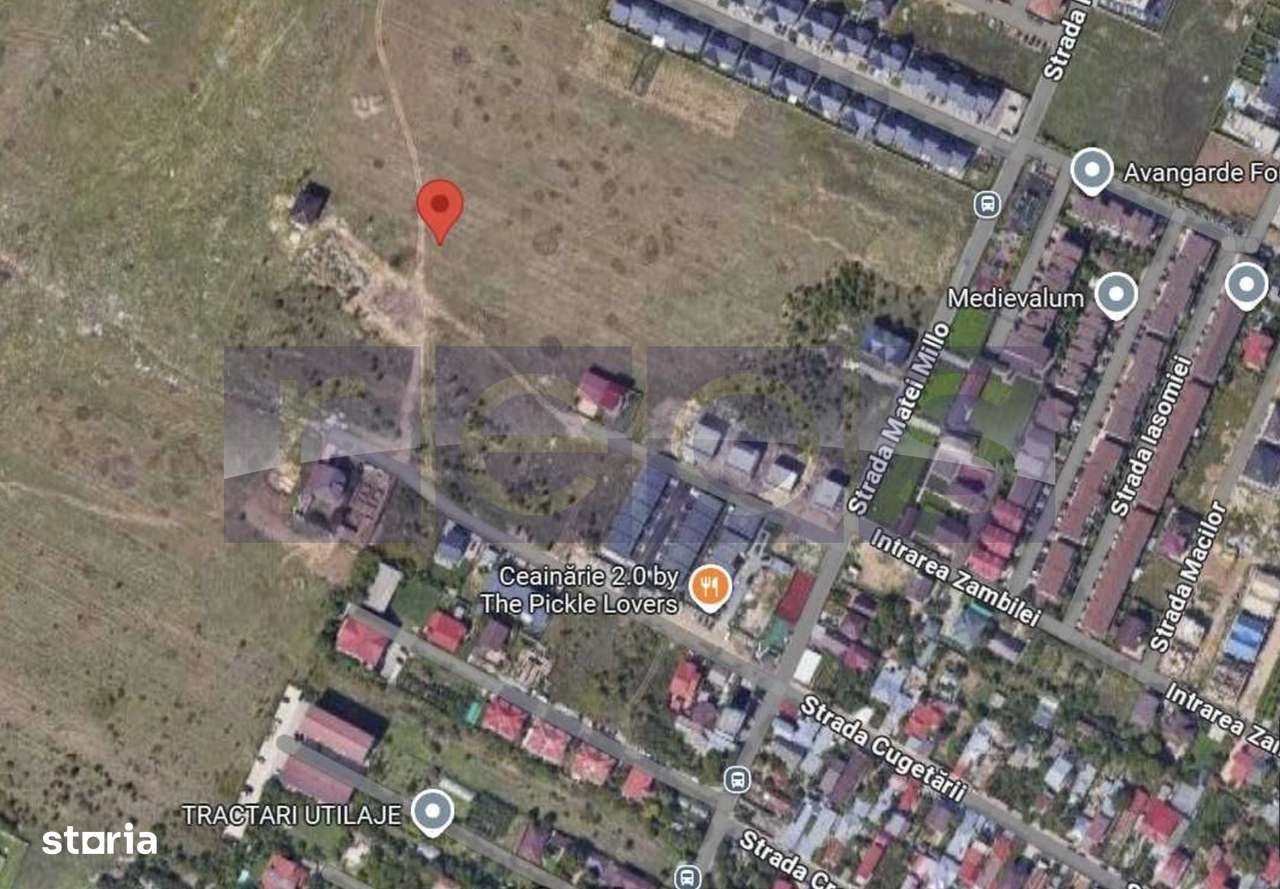 TEREN DE VANZARE| MATEI MILLO | 481 MP | FRONT 19 MP | OPORTUNITATE | - Imagine principală: 2/5