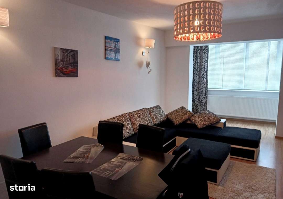 Zamca-Bloc Nou-Apartament 2 camere decomandat,mobilat.-0