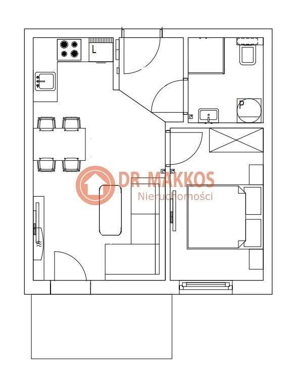 Super Standard!!! 2-pokojowe mieszkanie - Pełny obrazek: 5/7