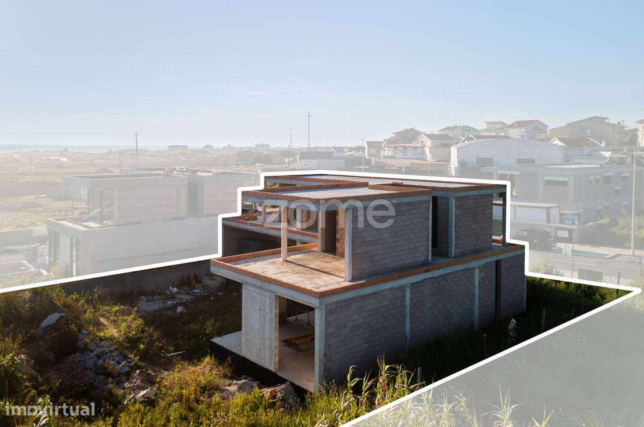 Moradia T4 - 4 frentes - piscina- vista mar-Praia da Memória - Grande imagem: 5/26