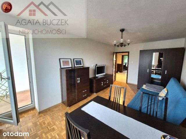 3 pok + kuchnia, balkon, meble w cenie, 0%-1