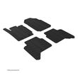 Set covorase auto din cauciuc Ford Ranger Double Cabin 05.2013- (automat), Gledring, 4 buc - 1