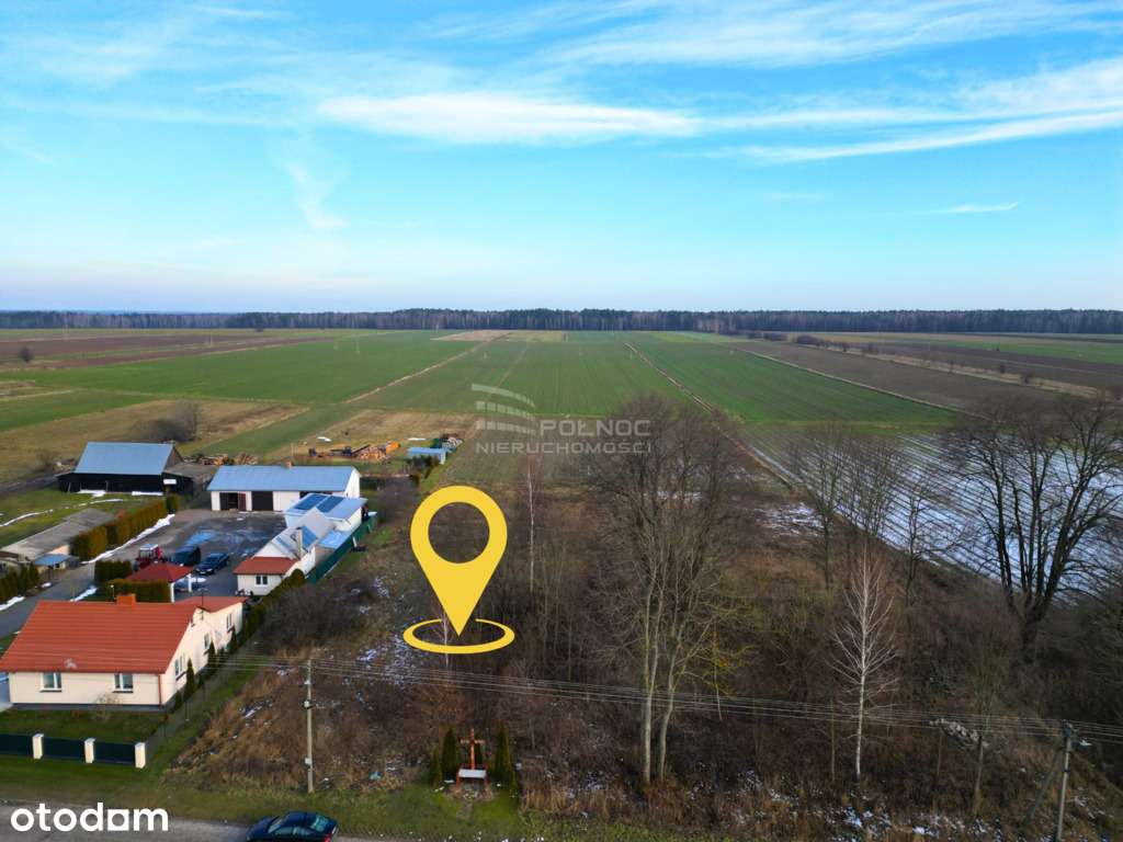 Atrakcyjna działka 2500 m² w Lubniu - Pełny obrazek: 3/6