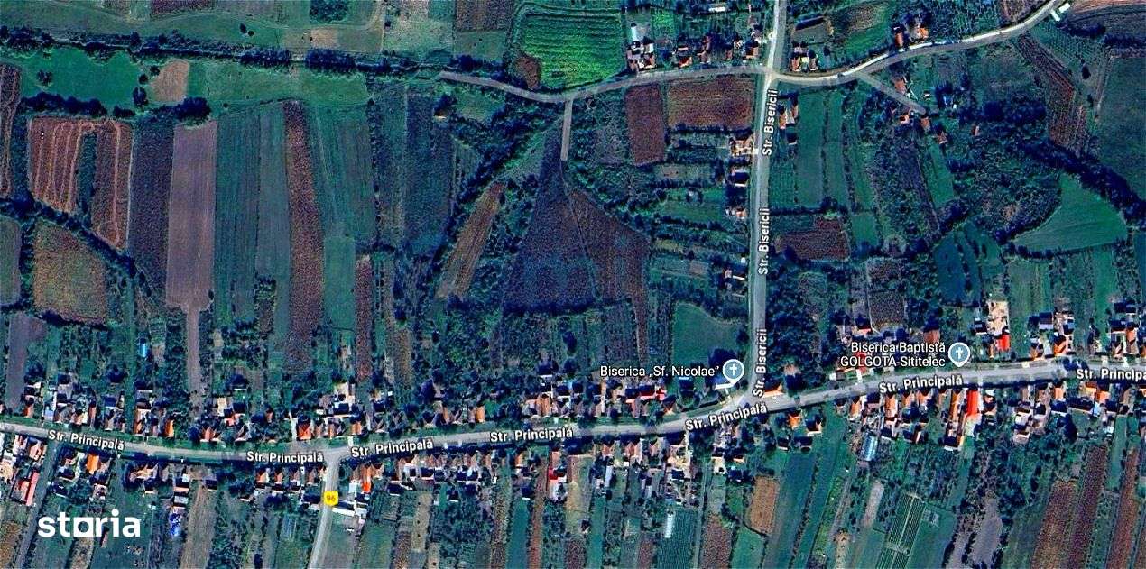 Teren intravilan de vanzare la 25 minute de Oradea, Bihor V3820 - Imagine principală: 1/1