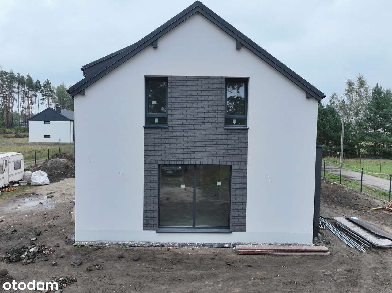 Nowoczesny BLIŹNIAK 94m2 działka 400m2 z widokiem na LAS-6