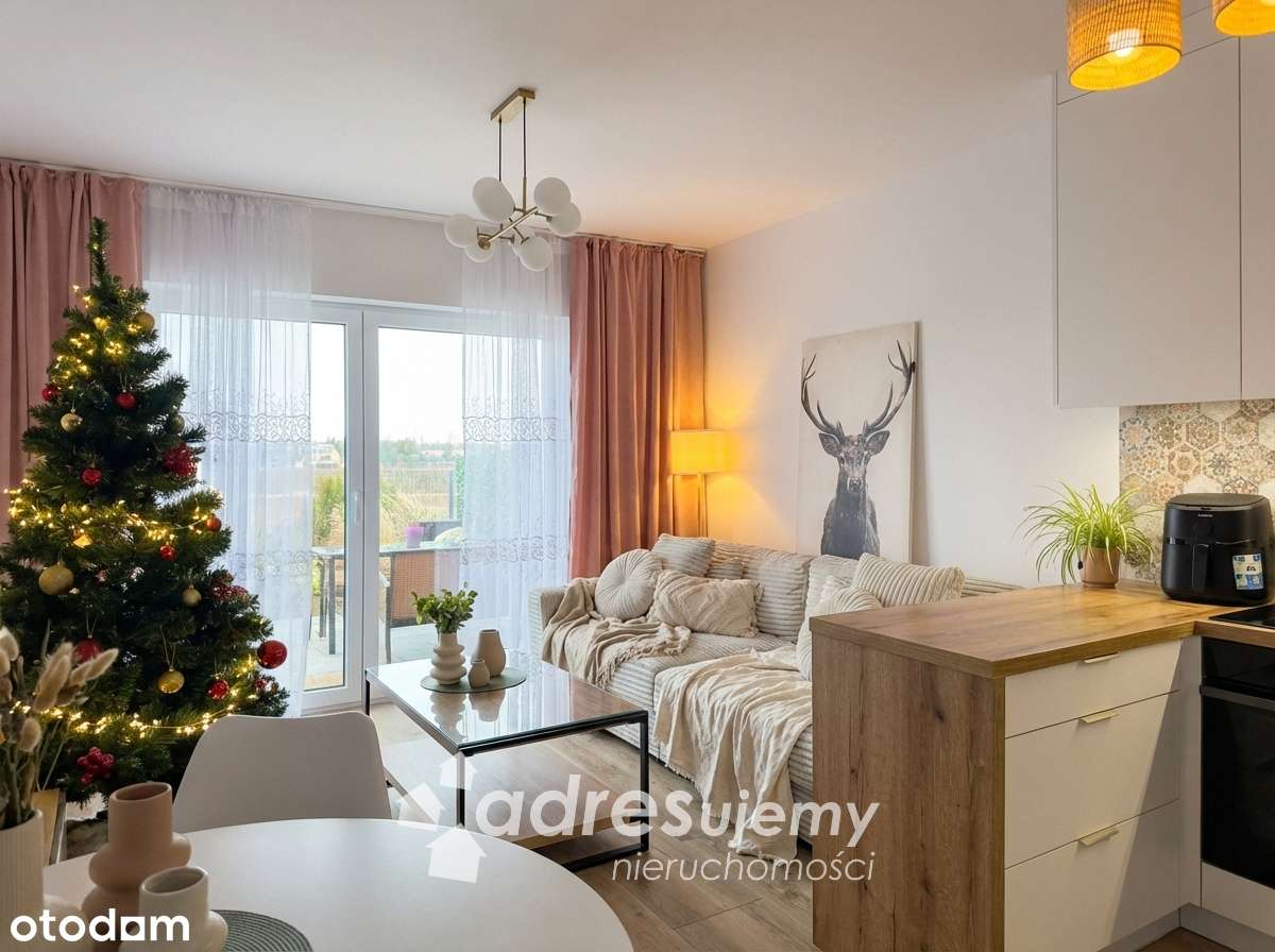 Mieszkanie / 3 pokoje / skrajny ogródek / taras / miejsce parkingowe-11