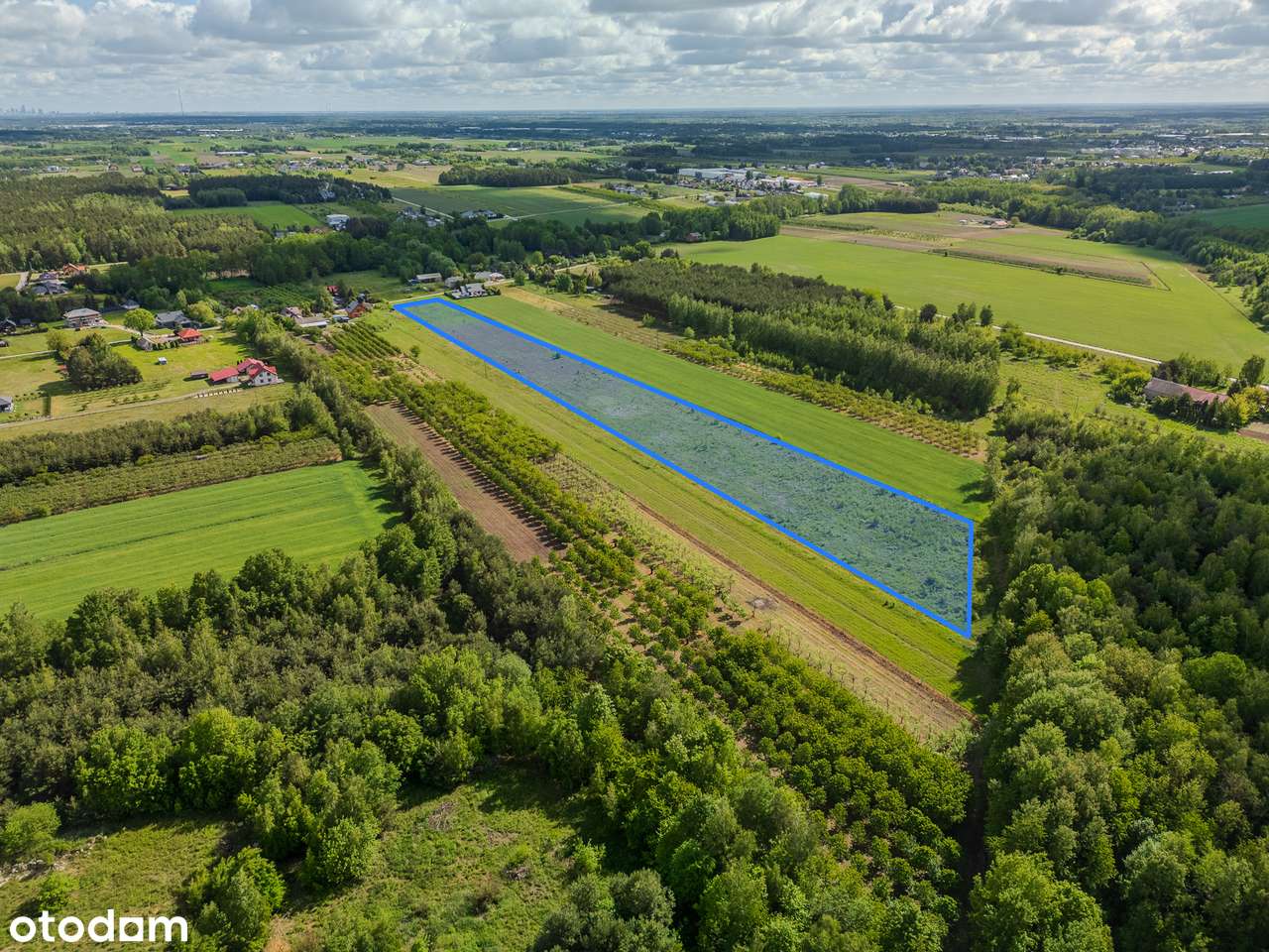 Działka w Nosach - 1930m2 pod zabudowę, 17 000m2 części rolnej - Pełny obrazek: 4/5
