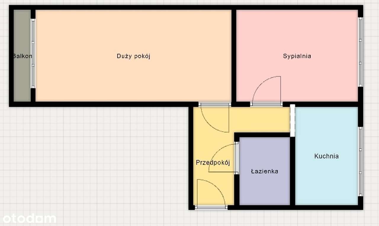 Rozkładowe M3 z balkonem!-10
