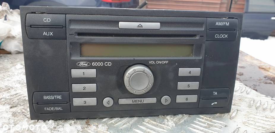 ford transit mk6 radioodtwarzacz radio fabryczne cd 6c1t-18c815-ag - 2