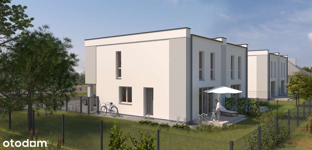 Nowoczesny dom w zabudowie bliźniaczej-2