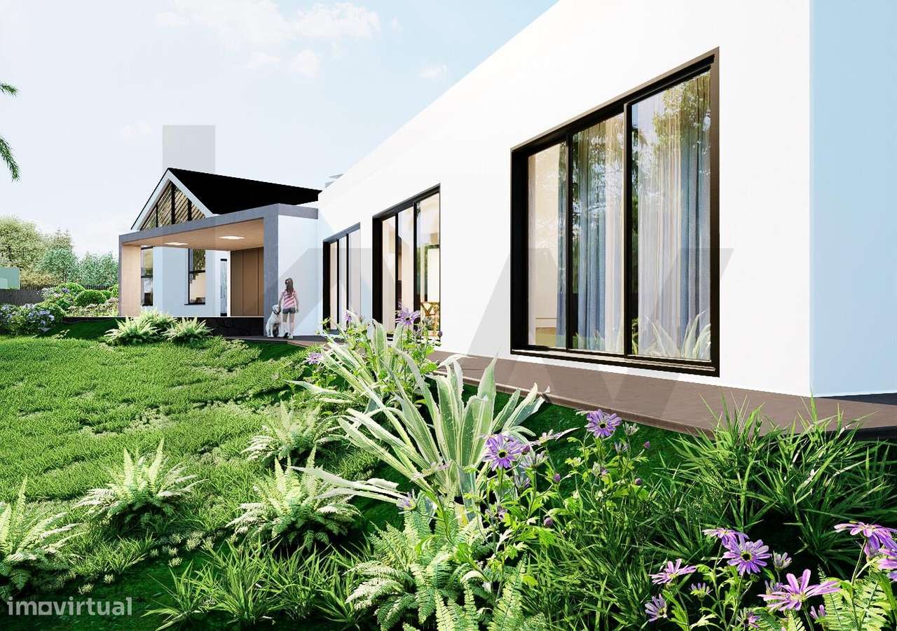 Terreno com Projeto Aprovado para Moradia+Guest House, Campo de Golf - Grande imagem: 4/12