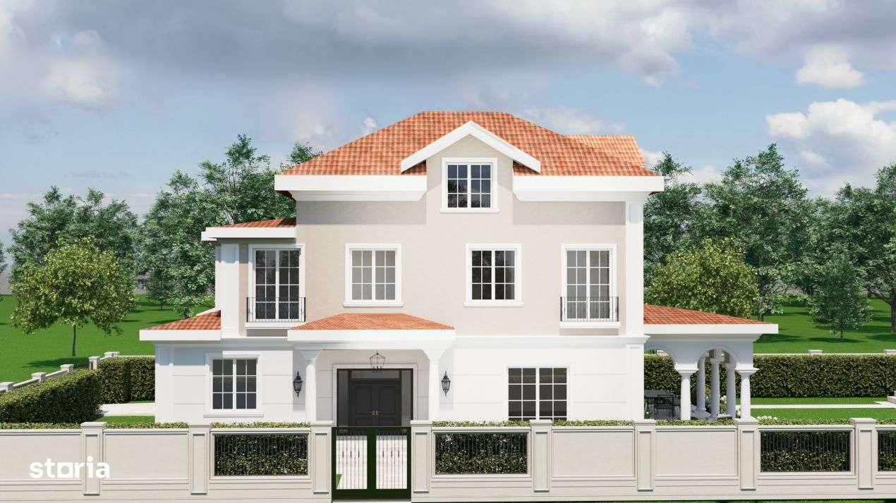 CASA DE LUX, 989 MP TEREN, FINISAJE PREMIUM, COMISION 0%. - Imagine principală: 4/9