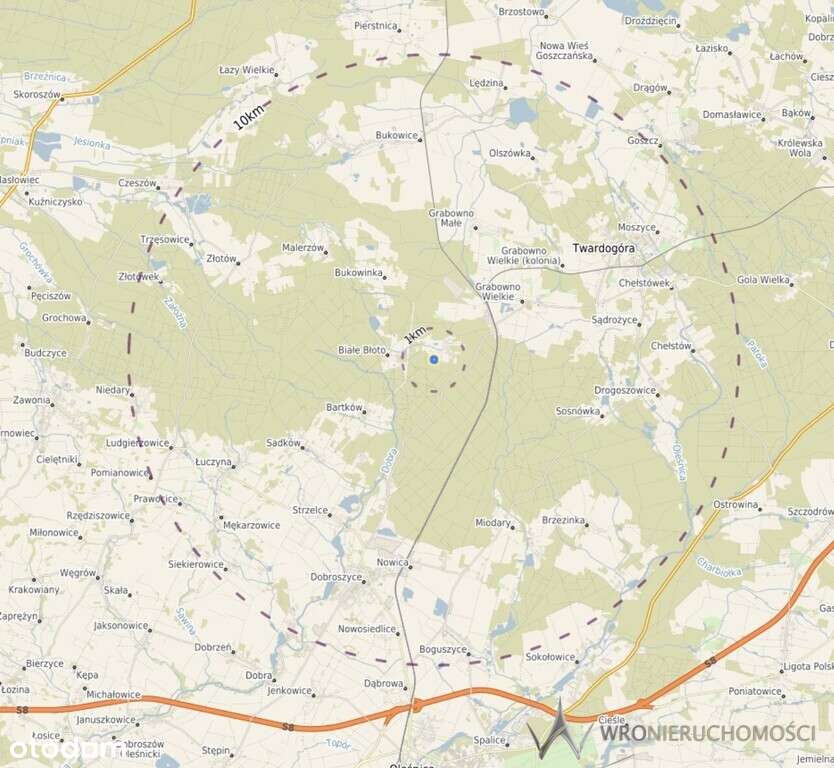 Działka budowlano letniskowa przy lesie I ok 30 ar - Pełny obrazek: 5/5