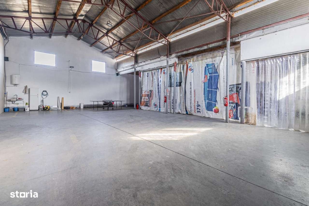 Investitie! Hala + birouri, 3300 mp teren, toate  utilitatile-7