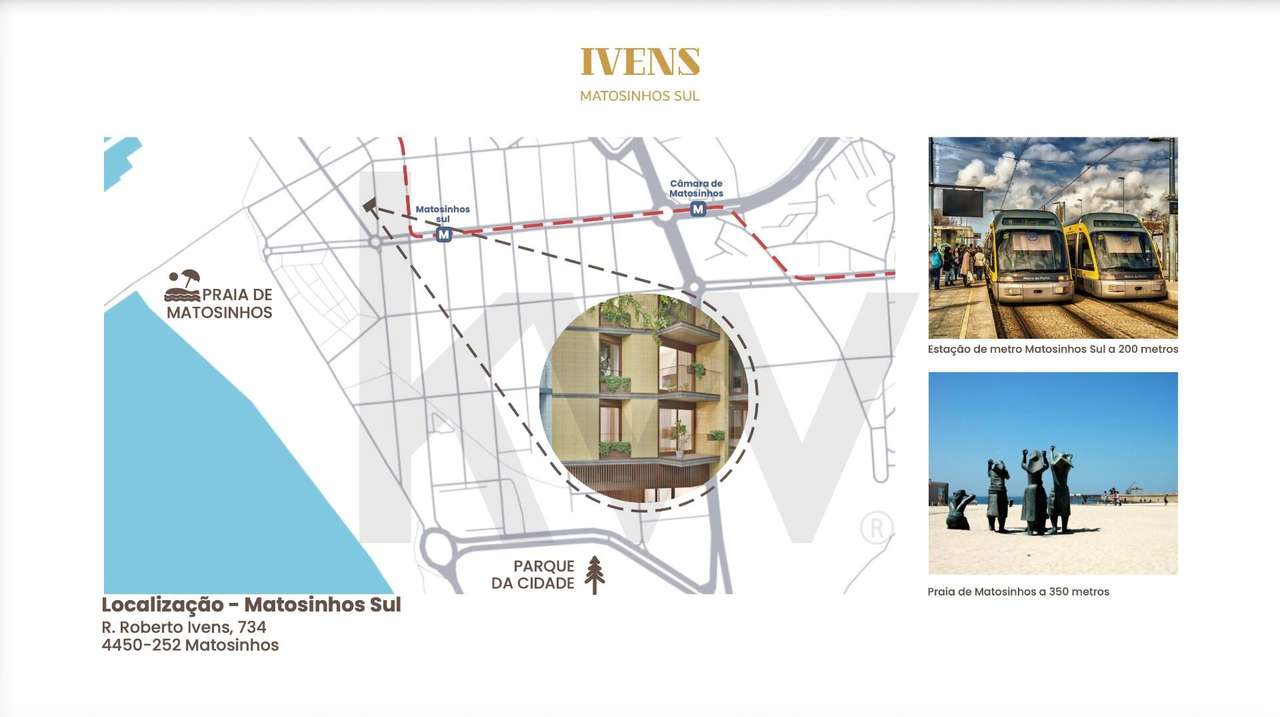 T1+1 com varanda a 350 m da praia | Empreendimento IVENS - Grande imagem: 3/14