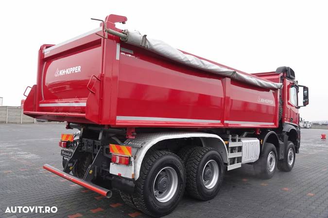 Mercedes-Benz AROCS 4245 / 8X6 / DUMP TRUCK 2 STR / KH-KIPPER / BORDMATIC / 2019 - 12