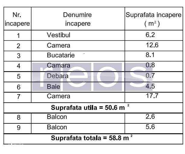 DE VANZARE AP 2 CAMERE 59 MP GHENCEA-BRASOV | DECOMANDAT |-5