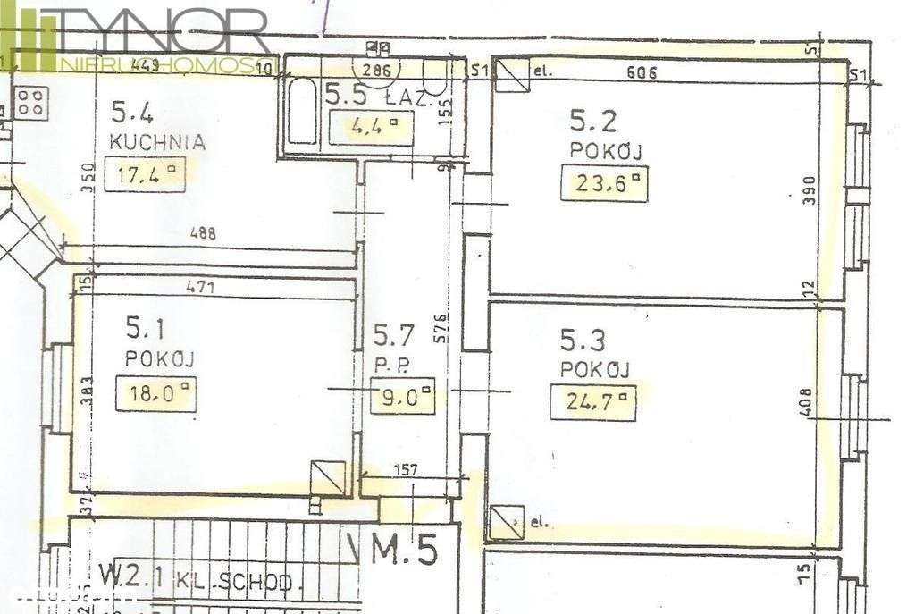 Stare Miasto Tarłowska Plac na Groblach, Stare Miasto 103 m2 balkon-17