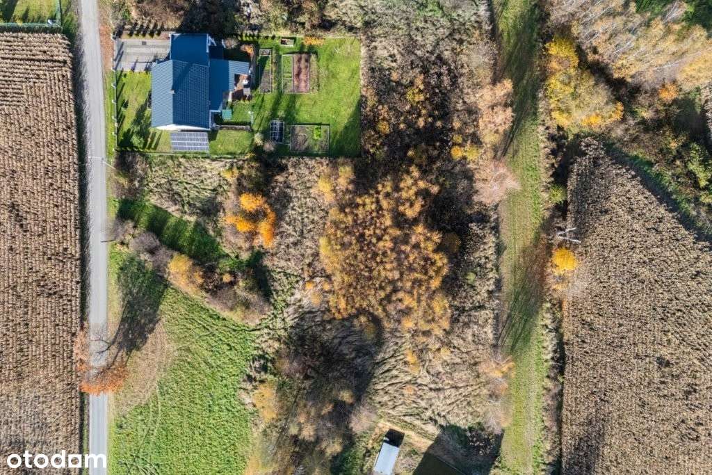 Działka w pięknym otoczeniu z komfortowym dojazdem i mediami w drodze-8