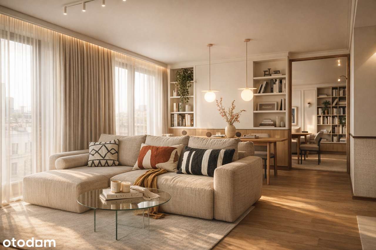 4-pokojowe mieszkanie / widok na Wawel / gotowy projekt - BEZ PROWIZJI - Pełny obrazek: 2/5