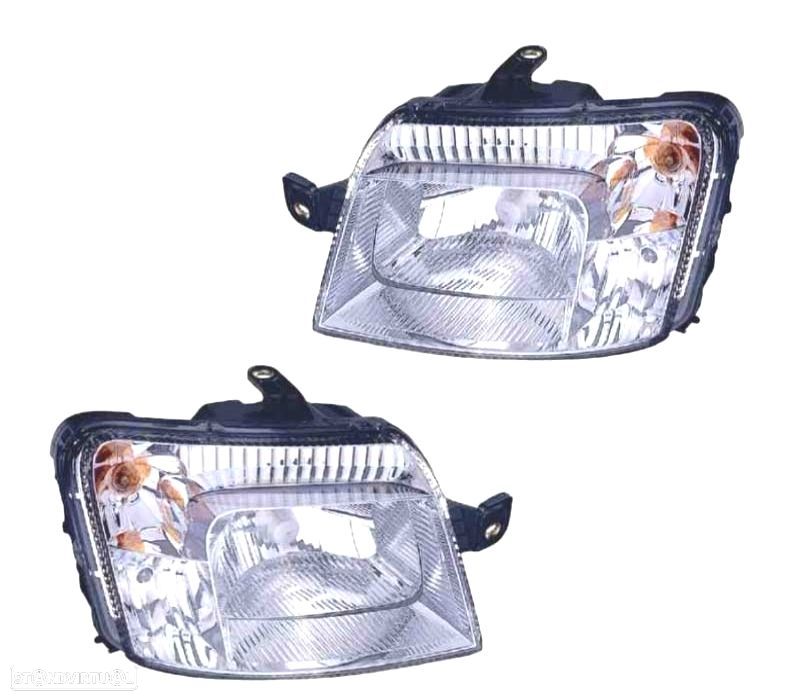 FARÓIS OPTICAS PARA FIAT PANDA 03-11 - 1