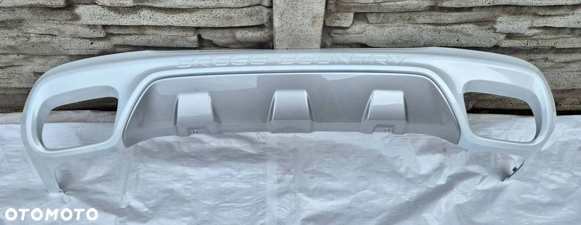 VOLVO V40 CROSS COUNTRY 13-19 dyfuzor spoiler zderzaka tył NOWY ORG - 1