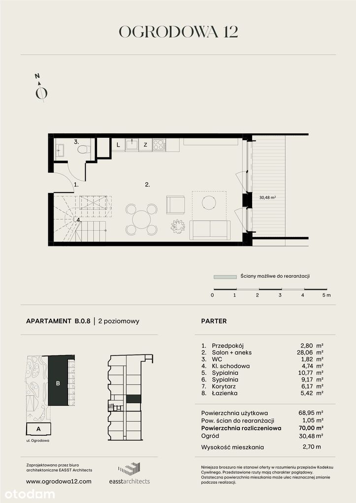 Ogrodowa 12 | apartament B/0/8