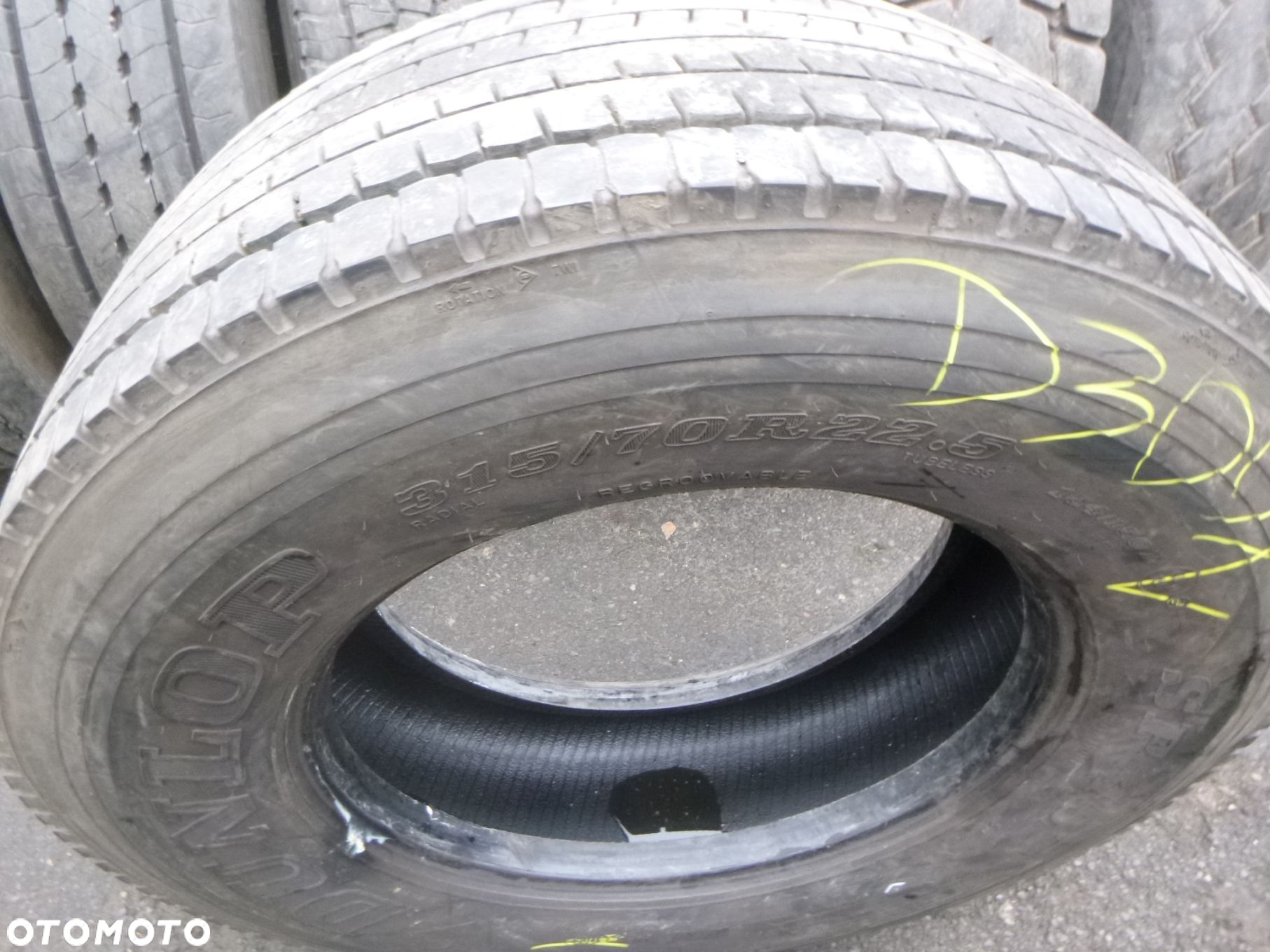 Opona 315/70R 22.5 Dunlop SP452 Napędowa - 2