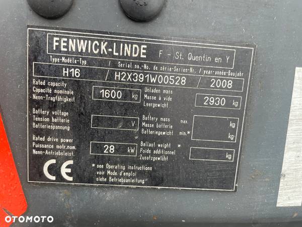 Linde Widlak H16 T LPG - 12