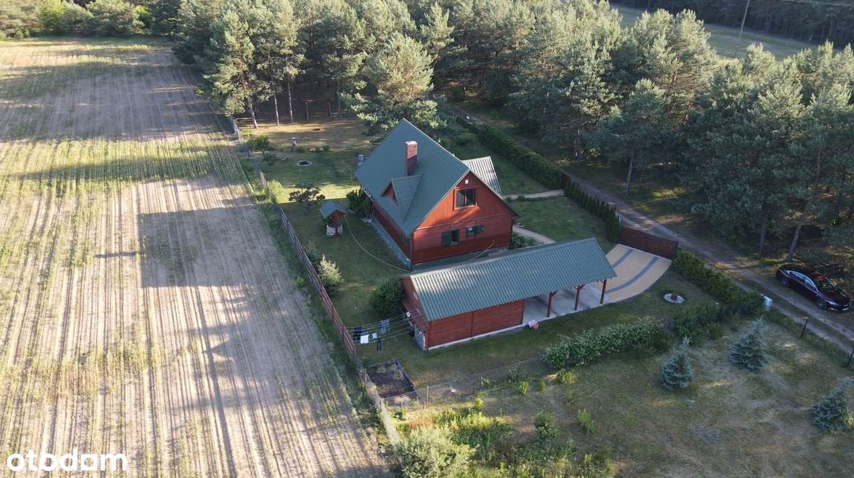 Drewniany dom całoroczny 132,4 m² + garaż - Mazowieckie - Pełny obrazek: 4/20