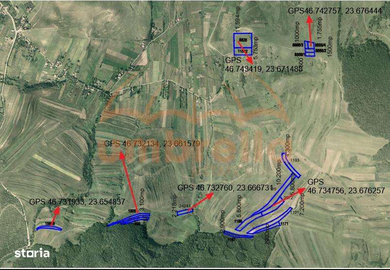 Teren de vanzare intravilan in Cluj-Napoca, Strada Soporului 1.500 mp - Imagine principală: 4/7