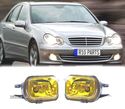 FARÓIS DE NEVOEIRO PARA MERCEDES W203 00-04 R170 SLK ROADSTER 04-11 W209 CLK 03-09 AMARELO - 1