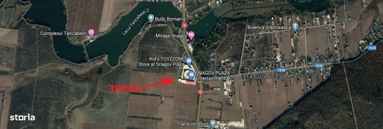 Snagov Plaza, 480 mp.Orice variante imobilare/asociere/inchiriere. - Imagine principală: 4/5