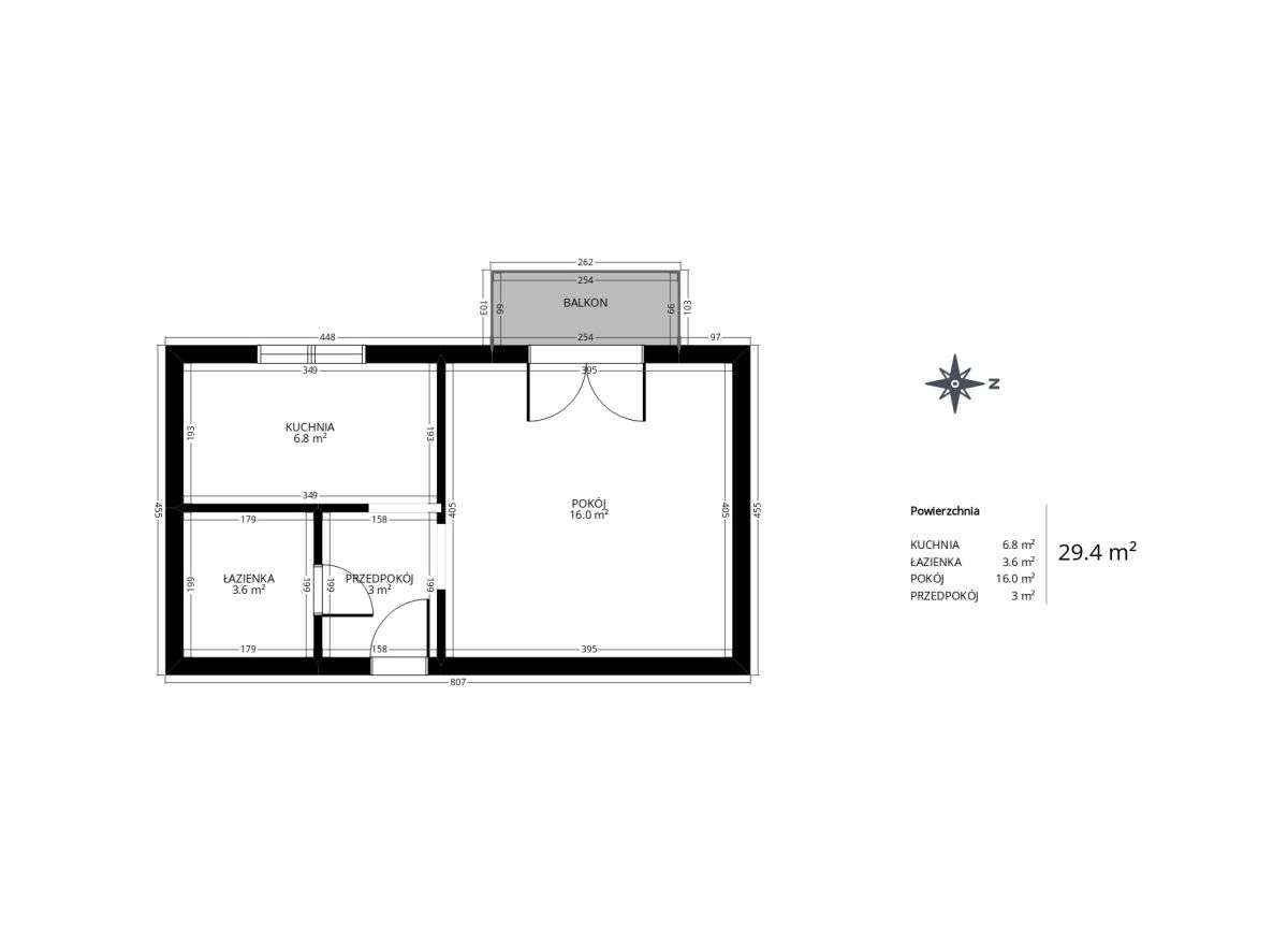 Pokój z kuchnią i komórką lok. tuż przy tramwaju!-18