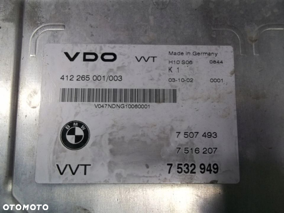 BMW N42 N46 KOMPUTER valvetronic 7507493 - 2