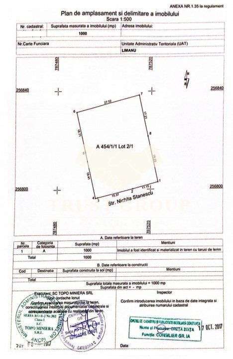 Teren intravilan | 1000mp | Vama Veche | - Imagine principală: 5/5
