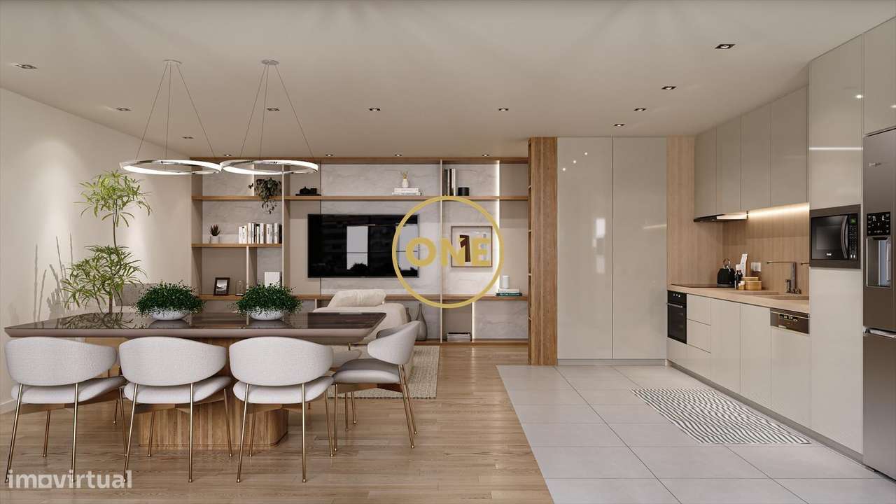 Fabuloso apartamento T3 de luxo na freguesia da Sé em Braga - Grande imagem: 2/11