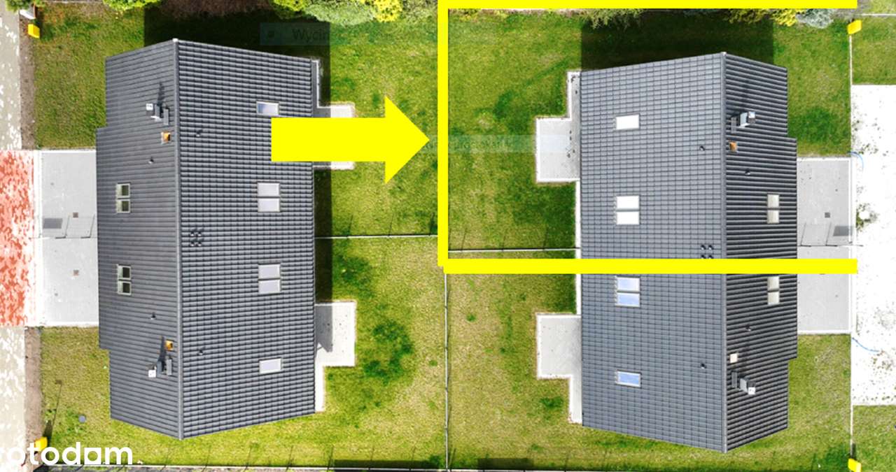 Sprzedam dom w zabudowie bliźniaczej w Stanowicach k/Oławy - Pełny obrazek: 4/10