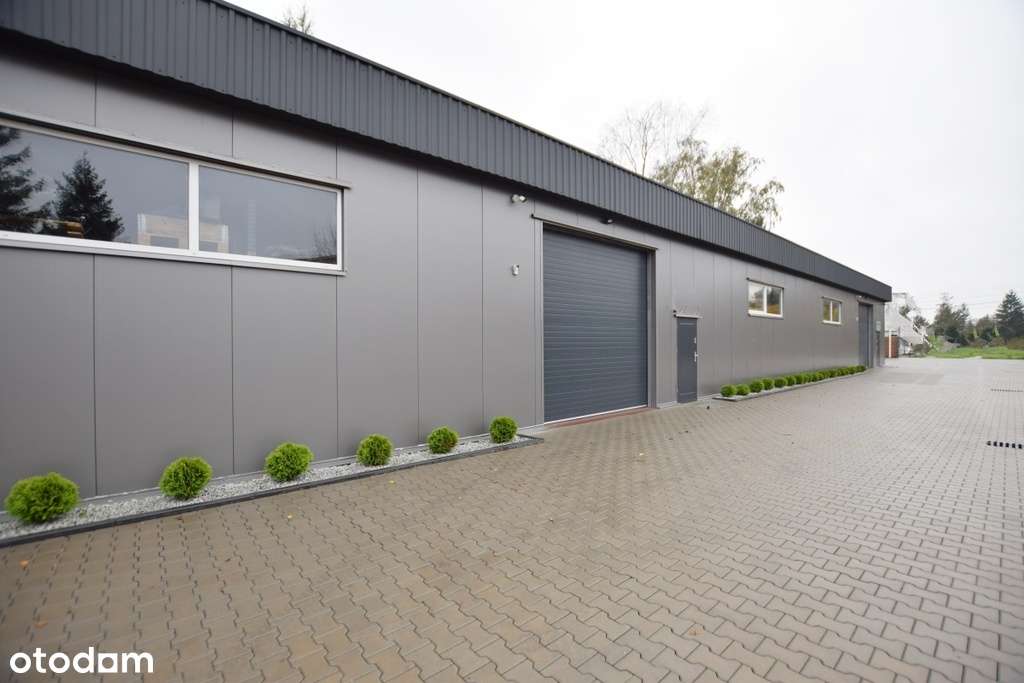 Niezależna nieruchomość magazynowo - biurowa-1