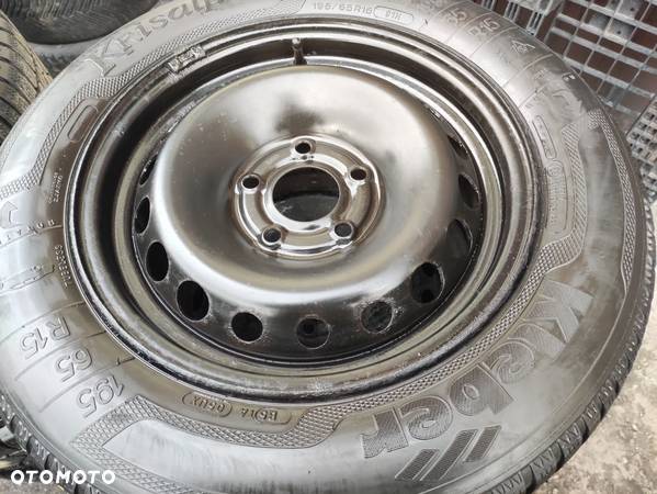 5x114,3 Felgi Stalowe 5x114 Stal 15 Koła Zimowe Zima RENAULT SCENIC MEGANE III Grand scenic Fluence Legnica ALU-RAD 195/65 - 1